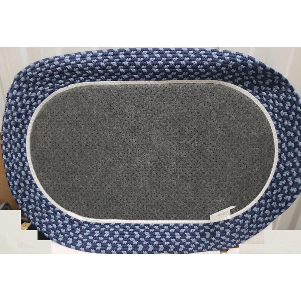 Oval Braided Kitchen Rug (20